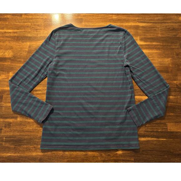 Seasalt Cornwall Men’s Small Sailor Shirt Crew Neck Organic Cotton Striped - Picture 5 of 11